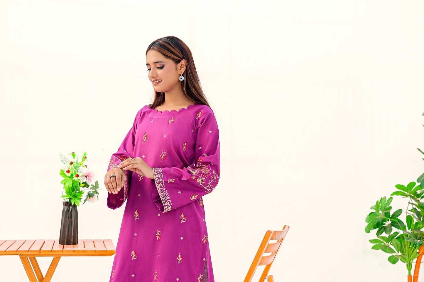 JASMINE Lawn Embroidered Dress