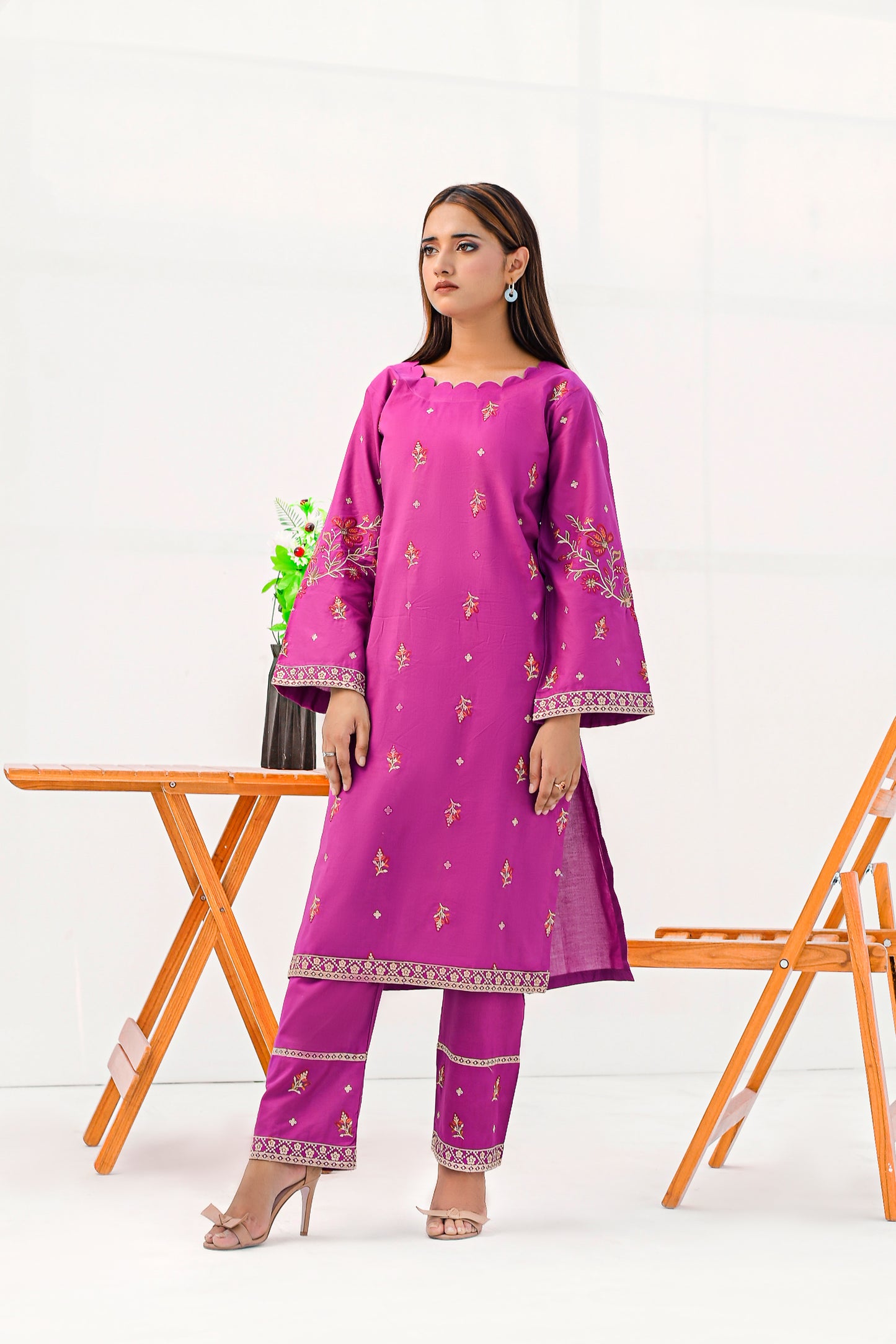 JASMINE Lawn Embroidered Dress