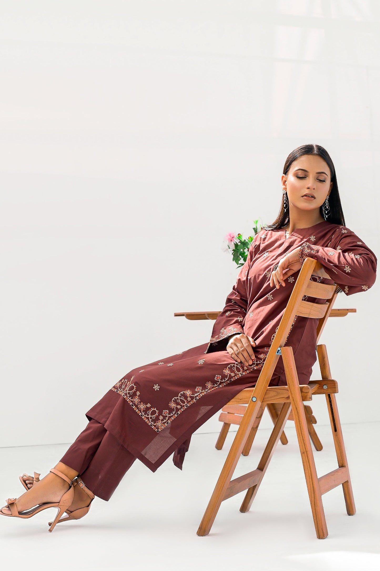 CHINAR Lawn Embroidered Dress