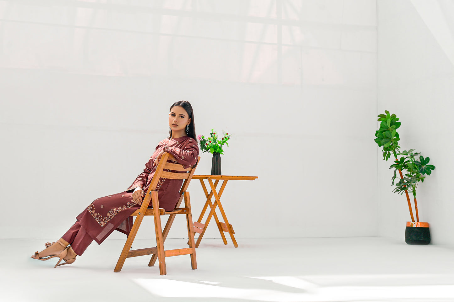 CHINAR Lawn Embroidered Dress