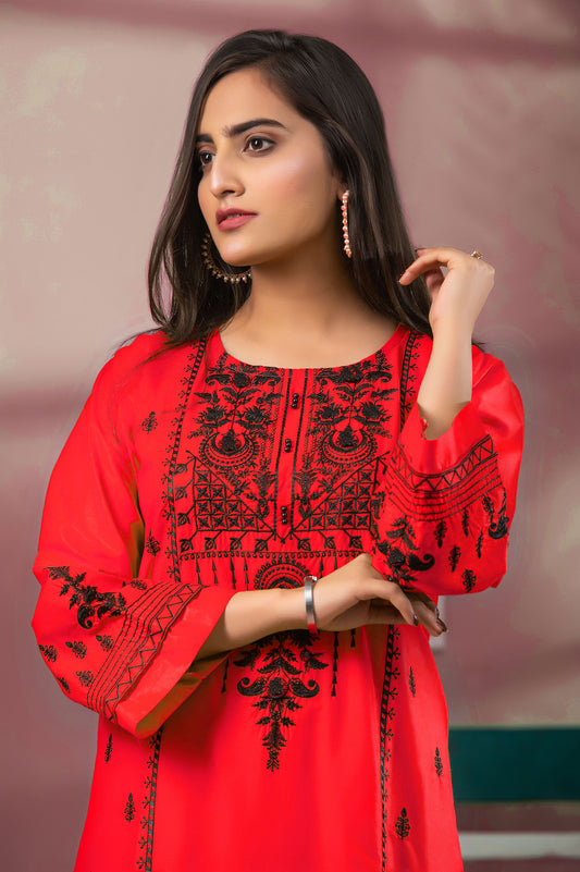 Divine- 2 Pec Embroidered Lawn dress