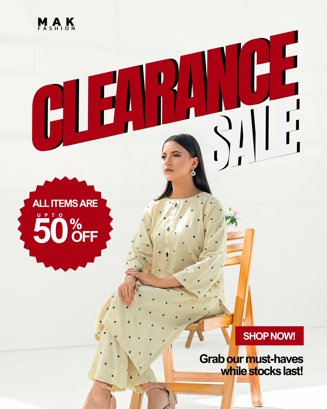 CLEARANCE SALE 25
