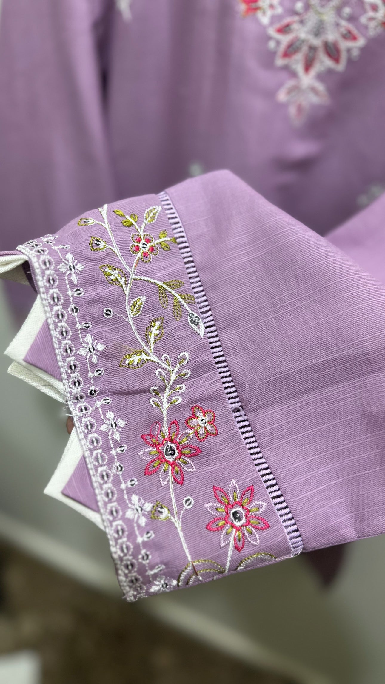 Saiyaara - Embroidered2-PC Khaddar Dress