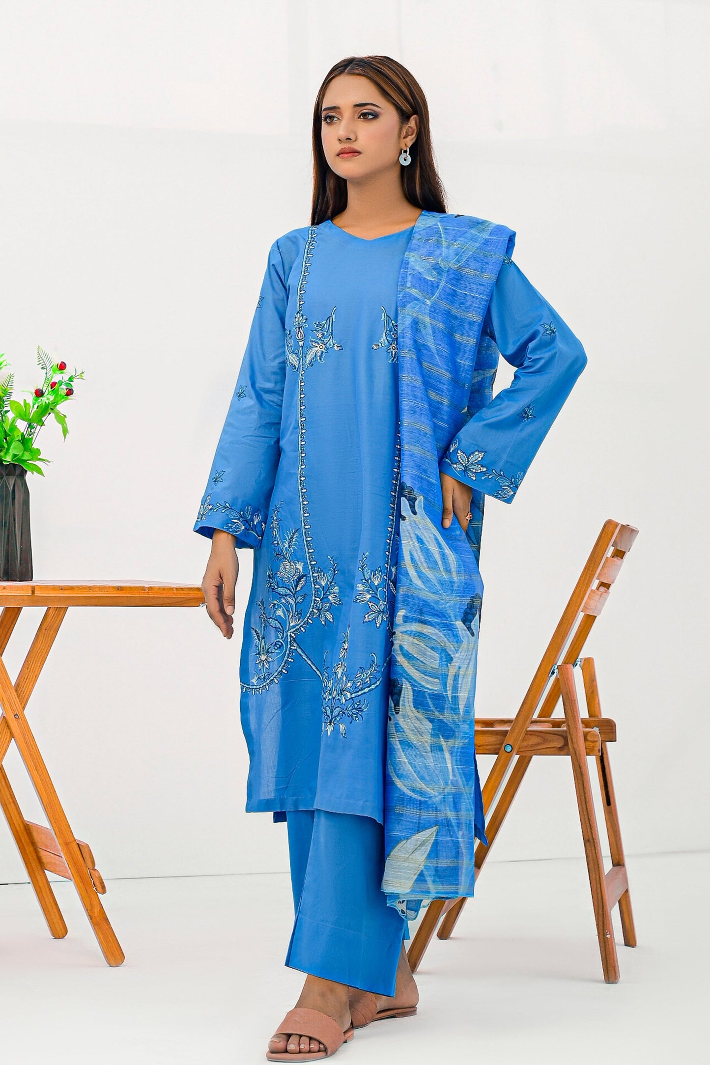 RABAIL Lawn Embroidered Dress
