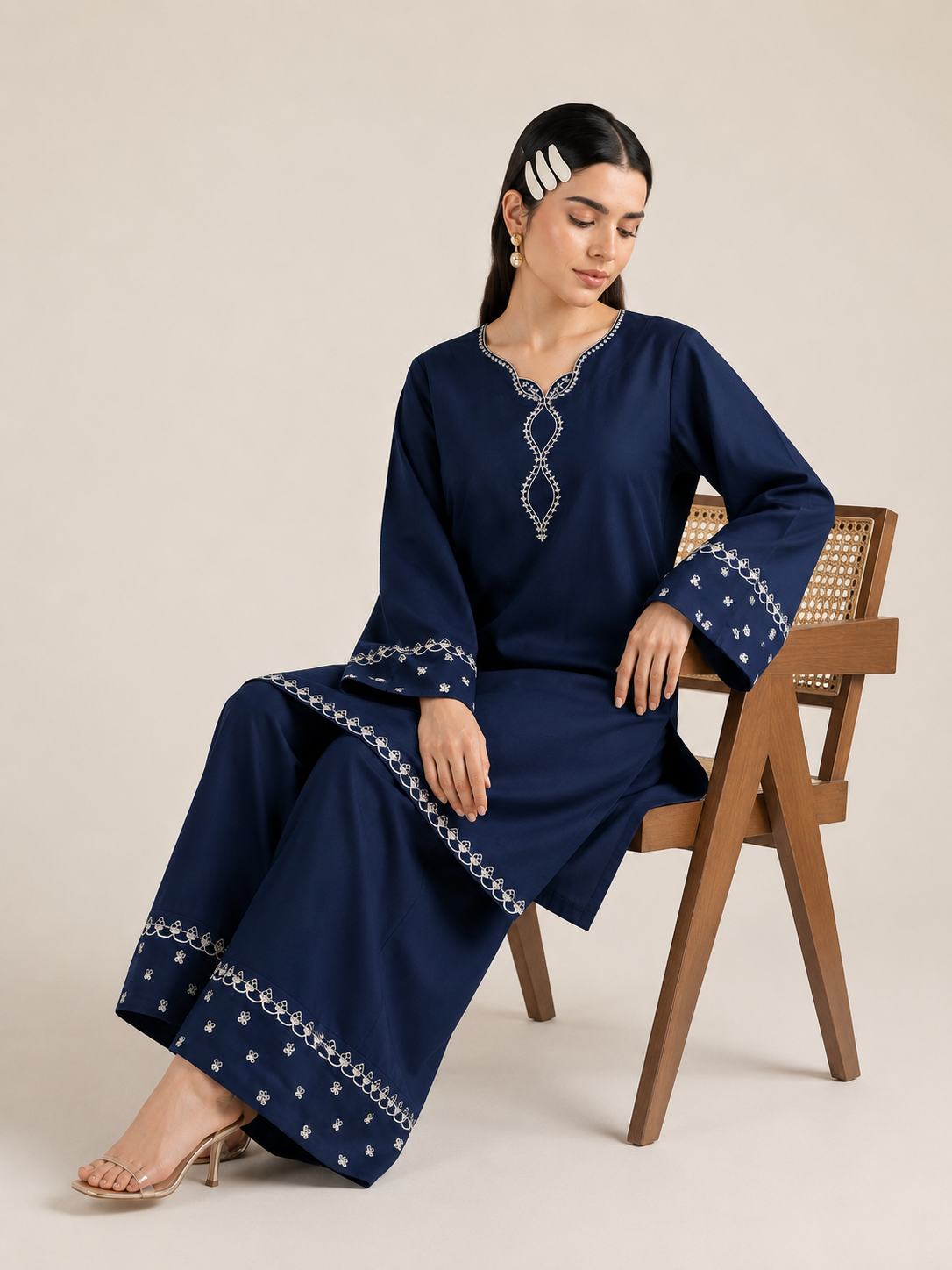INDIGO Embroidered Lawn 2 Piece