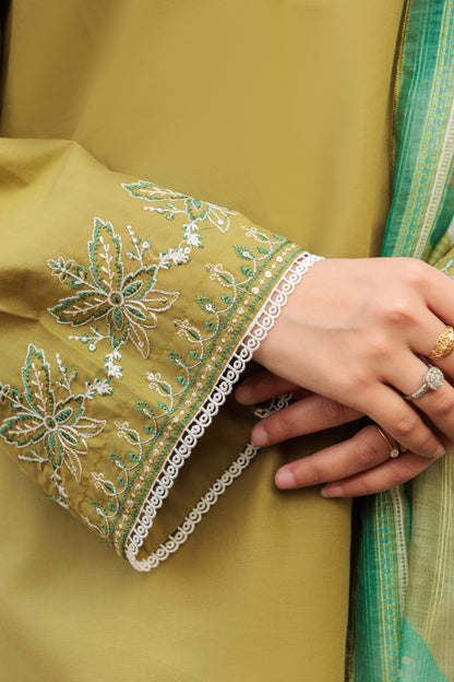 RUBINA Embroidered 3-PC Lawn Dress