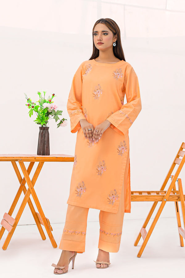 ZOHRA Lawn Embroidered Dress 2 pec