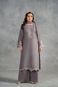 VIVA Embroidered 3-PC Lawn Dress