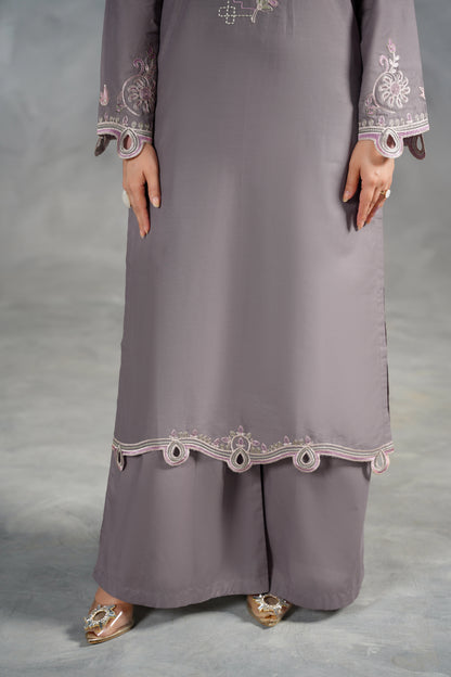 VIVA Embroidered 3-PC Lawn Dress
