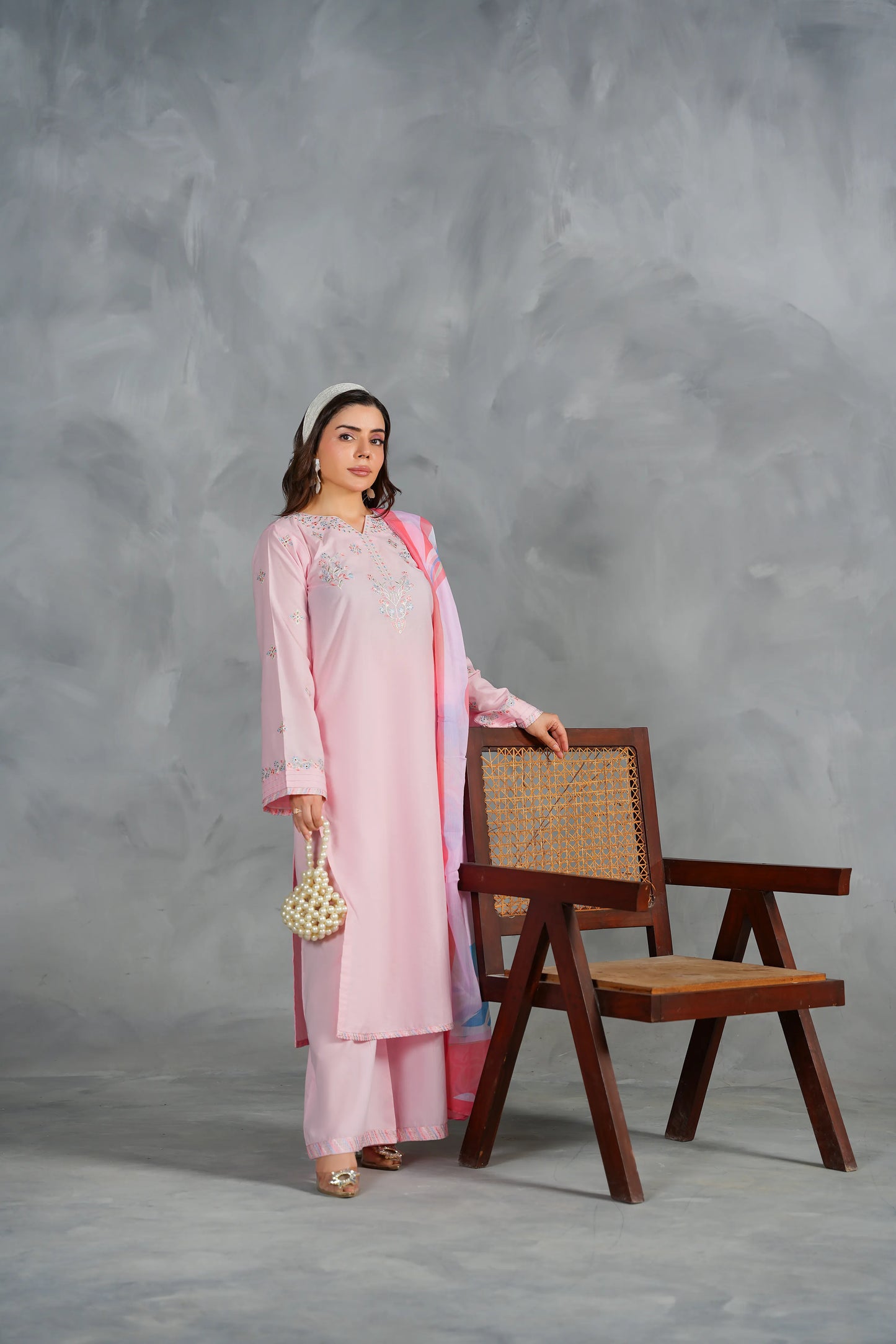 DREAM Embroidered 3-PC Lawn Dress