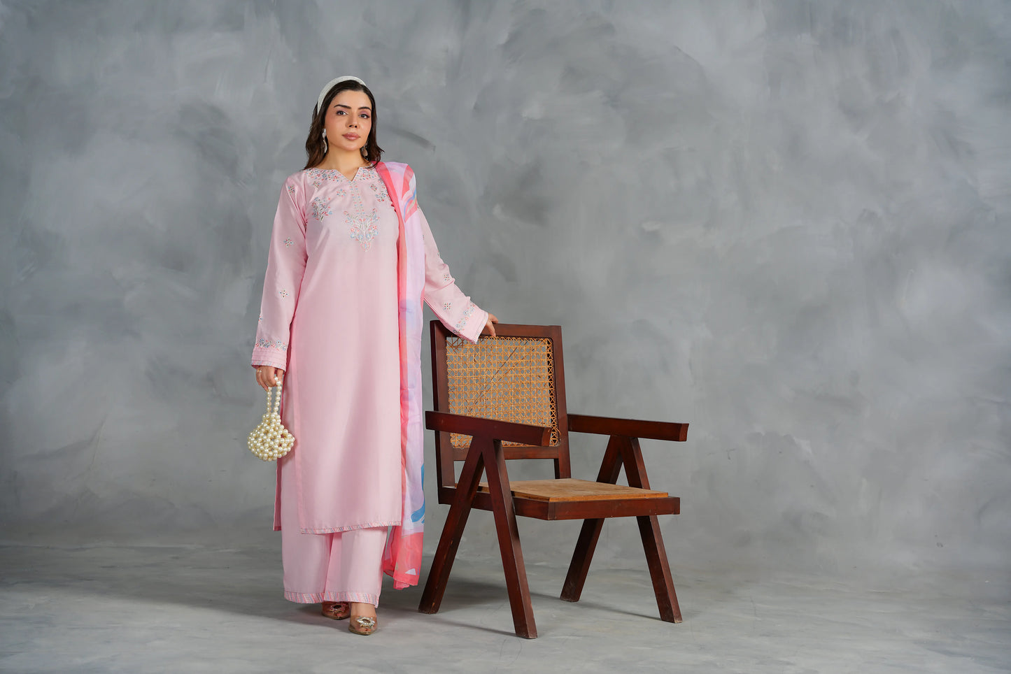 DREAM Embroidered 3-PC Lawn Dress