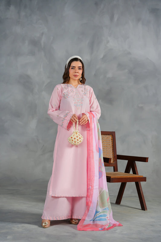 DREAM Embroidered 3-PC Lawn Dress