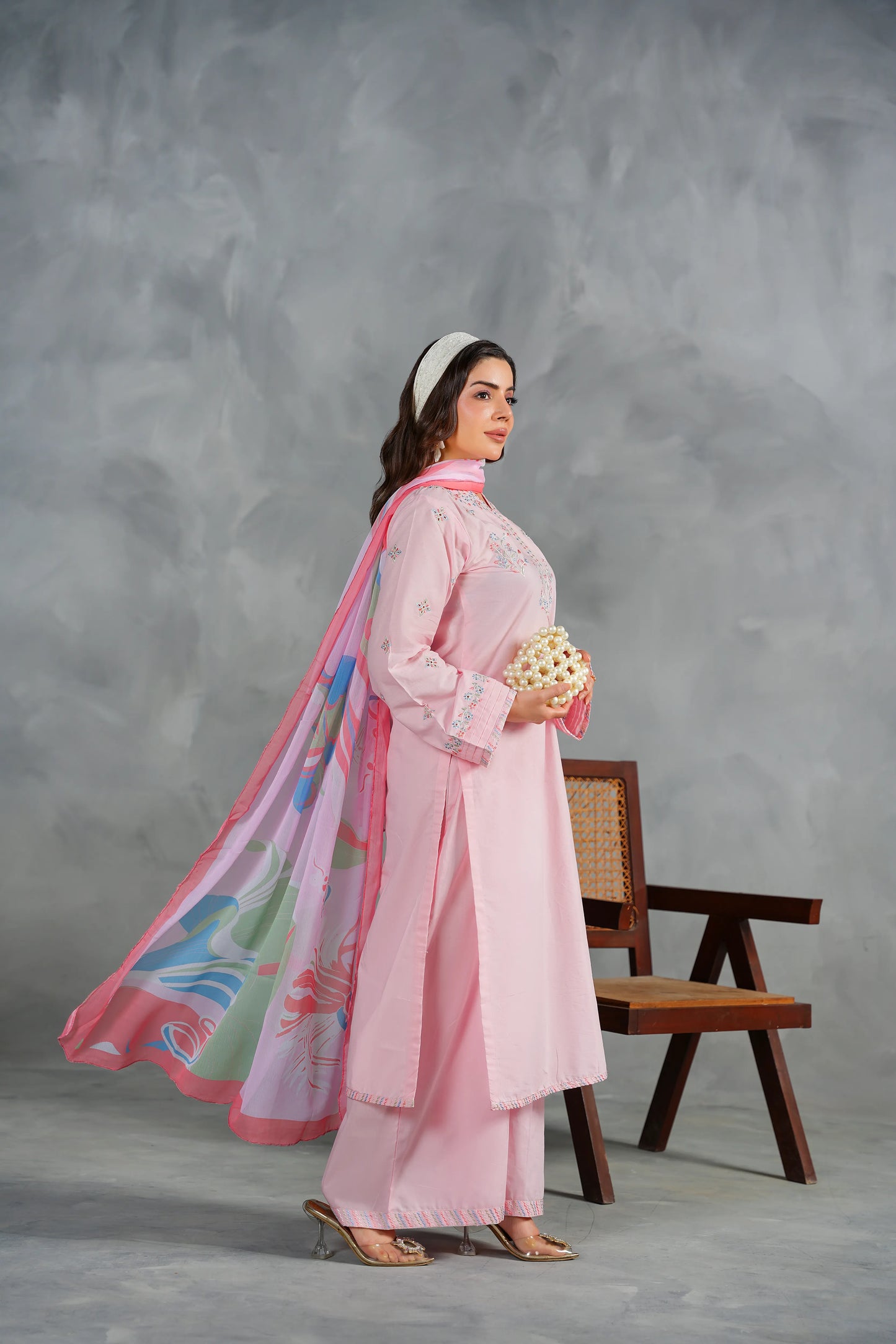 DREAM Embroidered 3-PC Lawn Dress