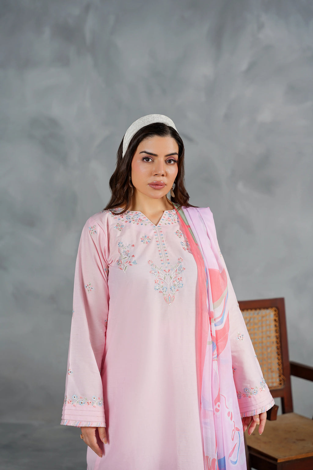DREAM Embroidered 3-PC Lawn Dress
