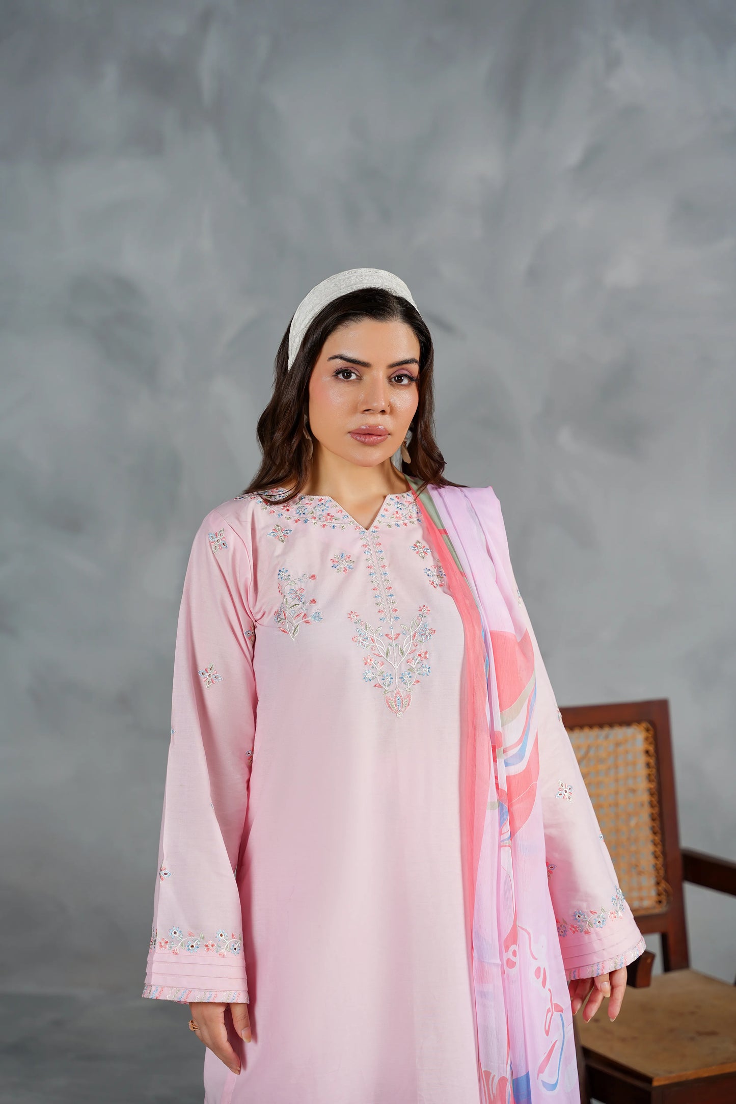 DREAM Embroidered 3-PC Lawn Dress
