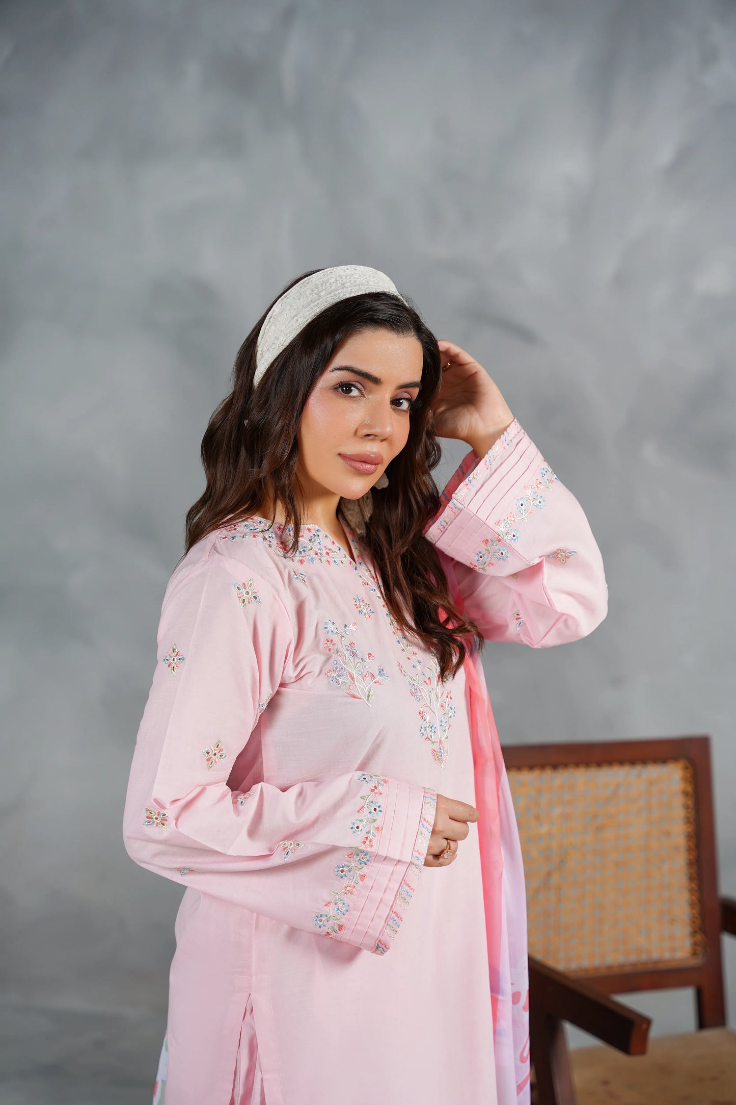 DREAM Embroidered 3-PC Lawn Dress