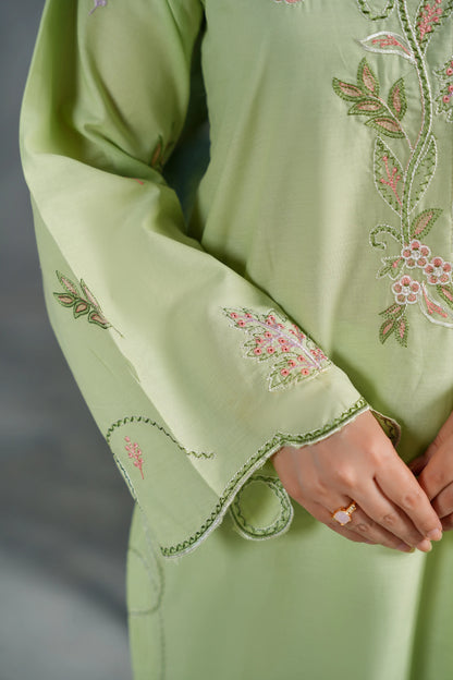 SPRING Embroidered 3-PC Lawn Dress