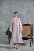 ELYSIA Embroidered 3-PC Lawn Dress