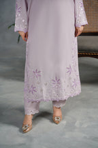 ELYSIA Embroidered 3-PC Lawn Dress