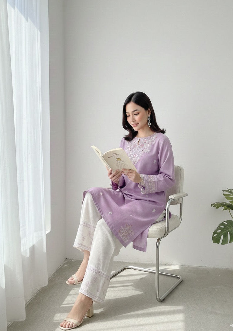 Saiyaara - Embroidered2-PC Khaddar Dress