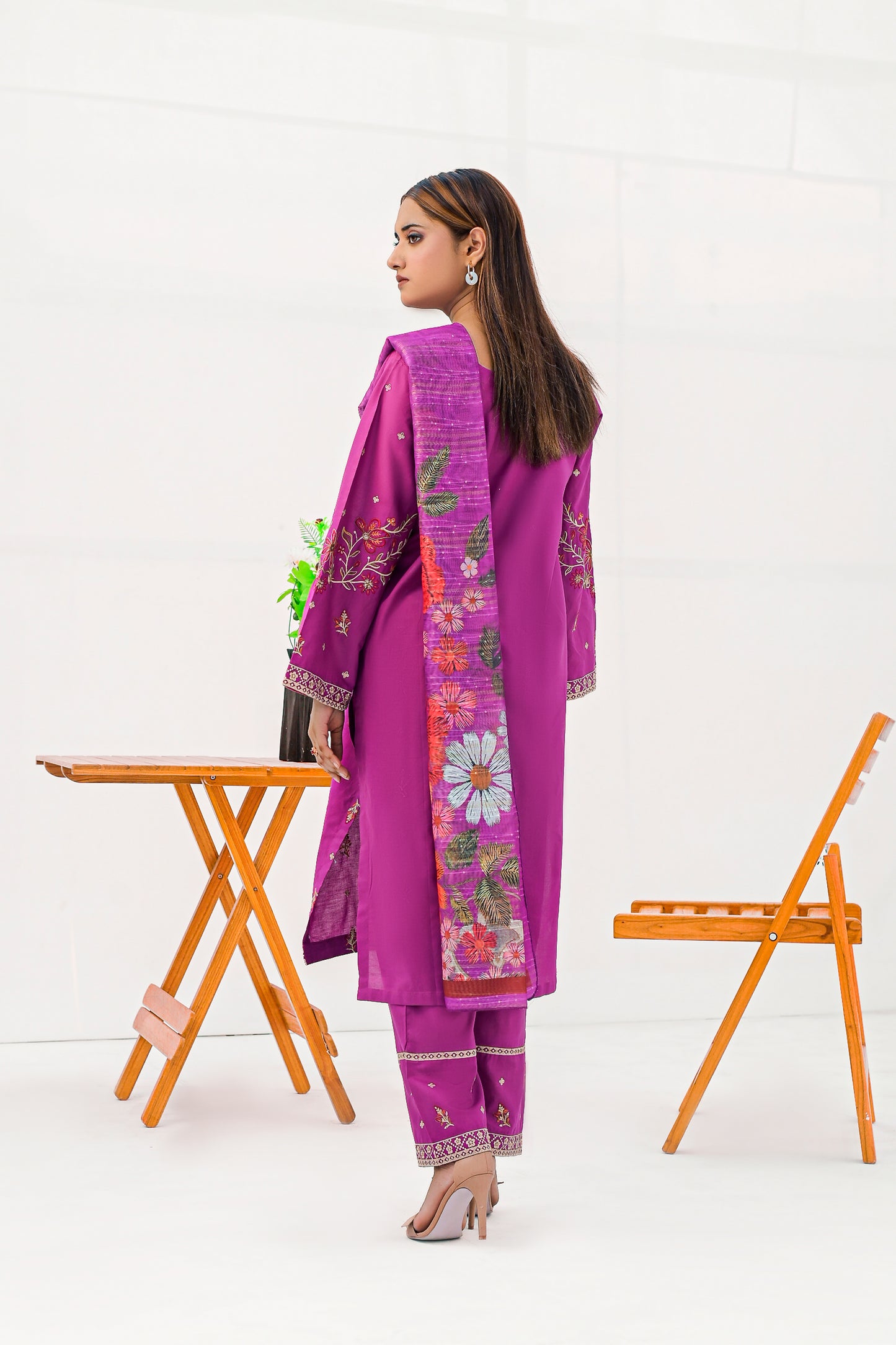 JASMINE Lawn Embroidered Dress