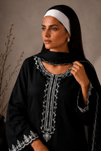 Eclipse Grace Embroidered 3-PC Lawn Dress