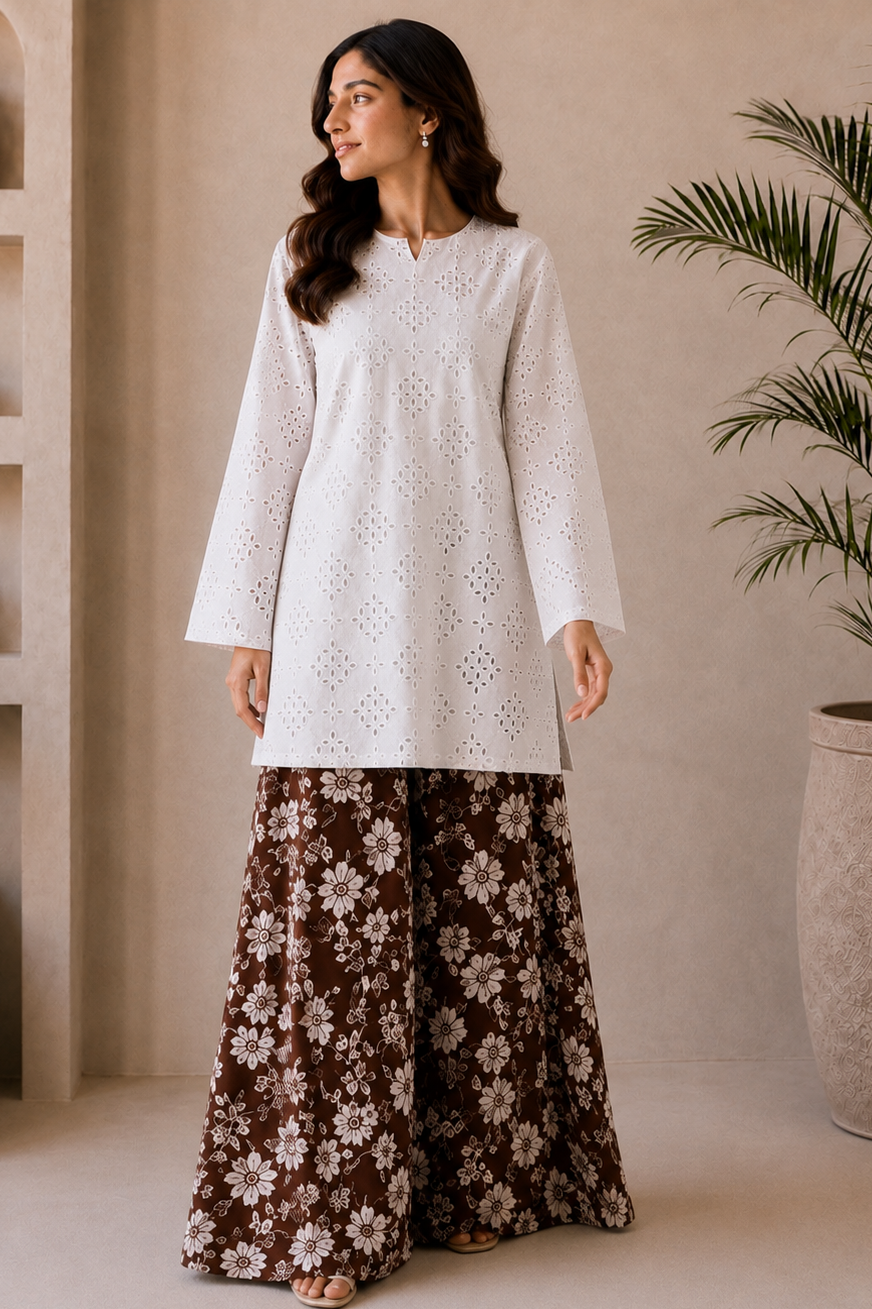 Coco Schiffli Embroidered Lawn 2 Piece