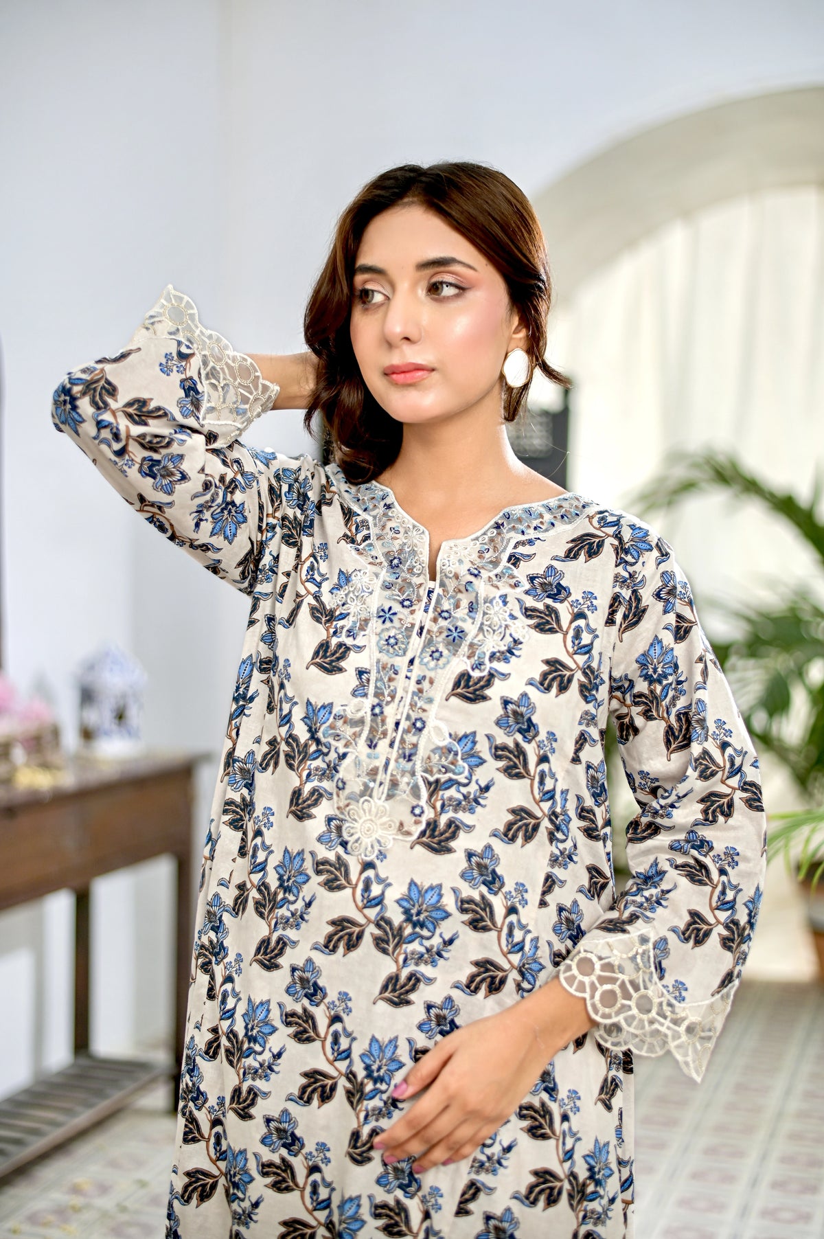 WHISPER - Embroidered 2-PC Lawn Dress